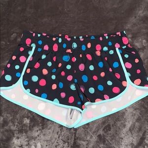 Polka Dot Athletic Shorts